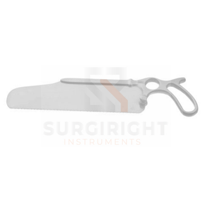 Hoja de sierra ortopédica para huesos Satterlee con anillo Instrumentos de cirugía ósea sin óxido de acero inoxidable de Surgiright Instruments - Product Image 1