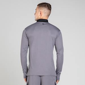 Vente en gros GAA Zip Top Half Zip Top Sweat Tops Hommes 100% Polyester Demi Zipper Chemises Personnalisé Prix Pas Cher pour Hommes - Product Image 4