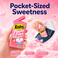 Permen Karet Isi Xylitol Bebas Gula KisKis Grosir 30g Rasa Buah Penyegar Napas