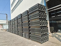 Modules de récupération d'eau de pluie en PP légers et modernes, installés en usine, avec installation souterraine et stockage d'eau de pluie