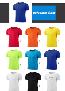 Camiseta de poliéster 100% de talla grande para hombre con logotipo personalizado, estampada camiseta lisa, camiseta personalizada con estampado, camiseta en blanco para hombre - Product Image 2