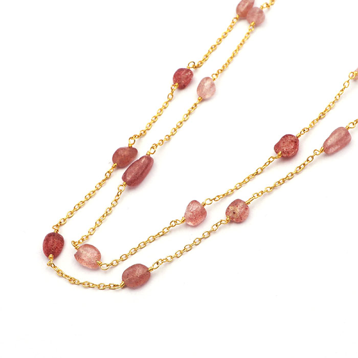 Quartz fraise