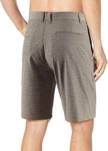 Pantalones Cortos de Mezclilla para Hombre, Estilo Urbano, de Alta Calidad OEM, Doble Borde, Holgados, Desgastados, Negros, con Parches y Apliques - Product Image 2