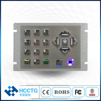 Teclado de Navegación por Audio AKB20 ADA DDA, Teclado Braille USB para Terminales de Autoservicio Accesibles
