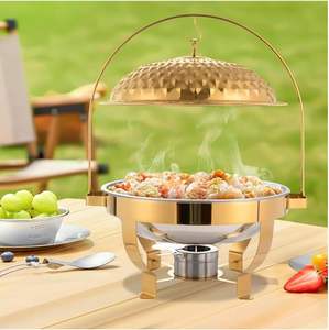 Nouveau réchaud de luxe vente chaude utilisation pour mariage anniversaire fiançailles réception restaurant other - Product Image 5