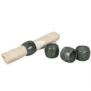 Marché tendance porte-rond de serviette en marbre dîner table pour les fêtes porte-anneau de serviette de mariage utiliser porte-rond de serviette en marbre - Product Image 1