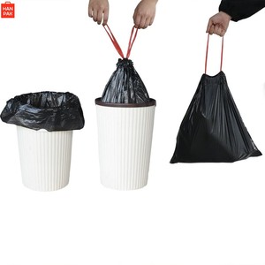 Le sac poubelle à cordon PE d'un fabricant moderne de haute qualité du fabricant Le plastique provient du Vietnam OEM - Product Image 6