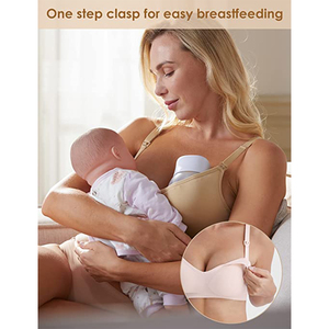 Soutien-gorge de maternité ajustable de haute qualité pour femmes, pour multitâche pendant la grossesse, soutien-gorge Push Up et d'allaitement, vente en gros OEM - Product Image 5