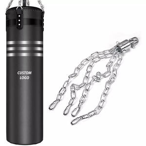 Sac de frappe en acier de haute qualité et en matériau PU pour les entraînements de fitness MMA Karaté - Product Image 4