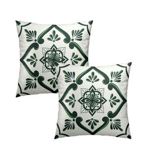 Fundas de cojín de algodón puro 100%, impresión personalizada, técnica tejida con logotipo personalizado para Home Hospital Hotel - Product Image 4