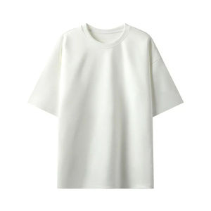 Haute qualité été à manches courtes T-shirt hommes à la mode Style décontracté T-Shirts pour hommes Streetwear ample col rond T-shirt hommes - Product Image 4