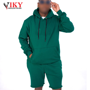 Ensemble sweat à capuche et short pour homme Drak Color Ensemble sweat à capuche manches complètes pour homme avec logo personnalisé et impression de qualité supérieure - Product Image 2
