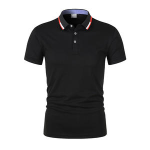 เสื้อโปโลสำหรับผู้ชายเสื้อกอล์ฟแนวสปอร์ตแบบซับเหงื่อพร้อมพิมพ์ลายออกแบบได้ตามต้องการ - Product Image 5