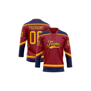 Personalizado para hombre uniforme de hockey sobre hielo transpirable secado rápido sublimación impresión para hombre jersey de hockey sobre hielo 2025 - Product Image 5