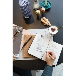Sustainable <b>A5</b> Cork Bamboo <b>Notebook</b> Eco-Friendly Merchandising Product - Product Image 2
