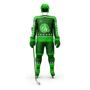 Uniformes de hockey sur glace de style dernier cri de qualité supérieure avec pantalons de hockey sur glace chaussettes de hockey et numéros d'appliques 280 GSM - Product Image 6