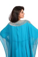 Nouvelle arrivée, abaya en modal et chiffon de conception turque, Farasha, travail à la main perlé, manches longues, kaftan ethnique, femmes musulmanes adultes, toutes saisons