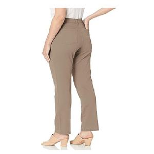 Nuevo diseño de cremallera de alta calidad con bolsillo, pantalón vaquero largo elástico ligero para mujer de la fábrica de Bangladesh al mejor precio - Product Image 3