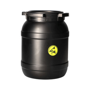 Fusto a bocca larga conduttivo in polietilene (PE), volume di 6 litri - Product Image 1
