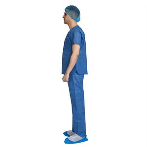 Personalizado de alta calidad Unisex cuello en V moda Scrubs uniformes de enfermería transpirable Hospital Doctor's Scrubs Set - Product Image 6