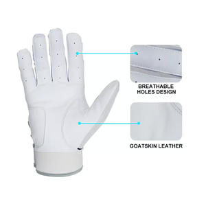 Gants de Baseball Super Grip de qualité supérieure, en cuir véritable, paume, gants de Softball pour adultes et jeunes - Product Image 3