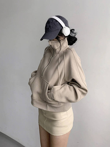 เสื้อฮู้ดดี้ทรงบ็อกซี่ขนาดใหญ่พิเศษสำหรับผู้หญิง สไตล์ลำลอง ไหล่ตก ผ้าหนา แนวฮิปฮอป - Product Image 4