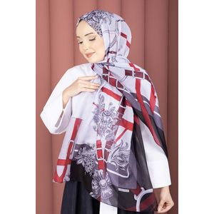 Premium Black Belt Pattern Scarf Series Stylish Headpiece & Neckerchief - Product Image 1