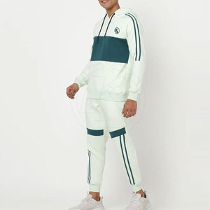 Chándales de dos piezas para hombre, ropa informal de Color sólido a la moda, novedad, venta al por mayor - Product Image 2