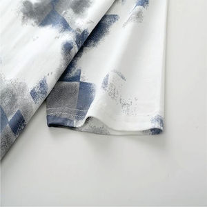 เสื้อยืดผู้ชายผ้าฝ้าย100% ป้องกันริ้วรอยคอตั้งน้ำหนักเบาออกแบบโลโก้ได้ตามต้องการ2025 - Product Image 6