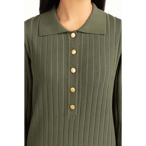 Vestido Casual de Otoño WM-DRS-WS25-501C, Diseño Simple y Moderno, Silueta Recta con Corte Regular - Product Image 1