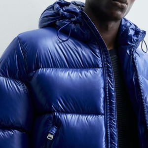 Chaquetas Acolchadas Lisas de Alta Calidad para Hombre con el Mejor Logotipo Personalizado, Chaquetas con Impresión de Logotipo, Precio Económico, Colección de Invierno en Tendencia - Product Image 3