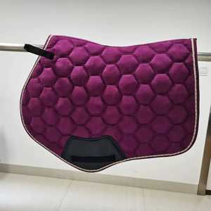 El mejor precio del fabricante Tela satinada Equitación ecuestre Saltar Almohadillas Todos los tamaños y colores disponibles - Product Image 4