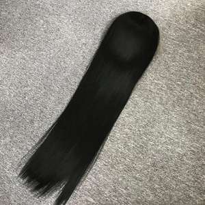 Hot Straight Jet Black Vietnamien Raw Hair HD Lace Closure Perruque Vente entière Extensions de cheveux humains du vendeur - Product Image 3