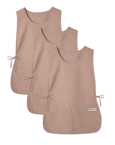 Tablier à bavette sans manches unisexe, 2 poches avant profondes, taille réglable, uniformes de cuisine pour chef - Product Image 1