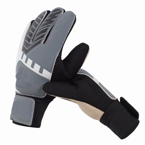 Unisex Latex Leather Football Goalkeeper <b>Gloves</b> Breathable for Training Manufacturer's Custom Protection for Sport Scene - Product Image 3