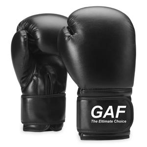GAF Gants de boxe en cuir Gants de boxe en cuir avec logo personnalisé Gants de boxe en cuir pleine fleur Prix d'usine de haute qualité - Product Image 6
