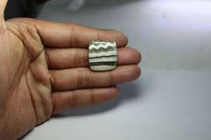 100% cristal de pierre précieuse de Howlite de forme ovale naturelle beaux cabochons de Howlite pour la fabrication de bijoux utilisation au prix de gros OEM en vrac - Product Image 2