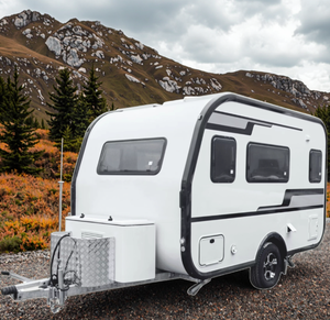 Autocaravana Lista para Enviar, Vehículo para Cocinar, Viajes Todoterreno, Camping, Ocio, Casa Pequeña de Lujo en Aluminio y Acero - Product Image 1