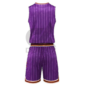 Uniforme de Baloncesto Deportivo Ligero, 100% Poliéster, Antibacteriano, de Secado Rápido, Sin Mangas, Talla Personalizada, Diseño Personalizado de Invierno - Product Image 2