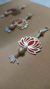 Beautiful Trending Lotus Hangings for Home Decor, Puja Decor, Housewarming, Backdrop, Mandir, pink Lotus - Product Image 5