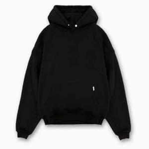 Luxe hommes 100% coton bouffé impression surdimensionné pull à capuche hiver poids lourd ciré à capuche Streetwear lâche OEM Service - Product Image 1