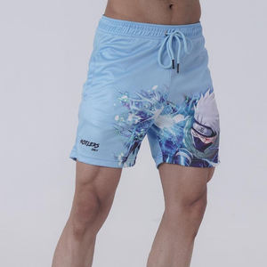 Pantalones Cortos Deportivos de Malla Sublimados Personalizados para Hombre y Mujer, de Doble Capa, Transpirables y de Secado Rápido - Product Image 2