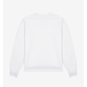 Sudaderas cálidas de lana de invierno con impresión personalizada para mujer, Jersey holgado de cuello redondo, sudadera informal de cuello redondo de Color sólido - Product Image 6