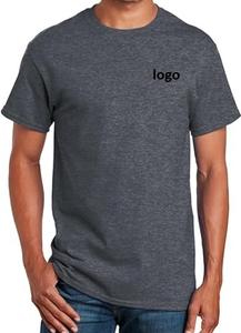 Vente en gros T-Shirt Homme Léger 100% Coton Personnalisable Modèle Motif Solide pour Grandes Tailles Lavage en Machine Bangladesh - Product Image 2