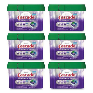 Cápsulas de detergente para lavavajillas Cascade Platinum Plus Fresh Scent 20,7 oz Gel ActionPacs 38/Tub 6/Carton - Product Image 2