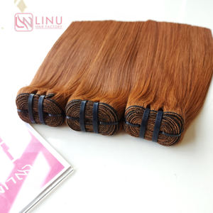 Prix d'usine vendeur de cheveux vietnamiens bruts Super Double Drawn, trame de génie d'extension de cheveux humains vierges droits en os - Product Image 5