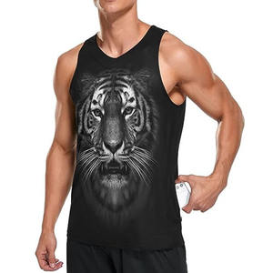 2025 OEM hommes coton débardeur pour été haute qualité respirant tricoté Fitness Gym Style décontracté grande taille - Product Image 1