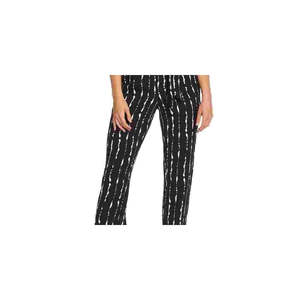 Tuta da donna moderna nera senza maniche Vince Camuto, taglia 14, a vita alta, traspirante, con dettagli a righe e cintura - Product Image 3