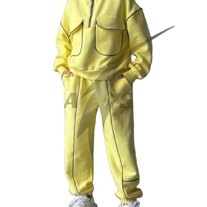 Unisex Eco-Friendly Solid Designer Trending 2 1 Streetwear Tracksuit <b>Set</b> 100% Comfortable Cotton <b>Plus</b> <b>Size</b> <b>Jogger</b> <b>Sets</b> Baggy - Product Image 1
