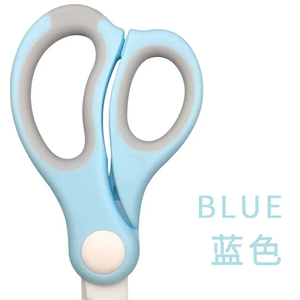 กรรไกรตัดงานศิลป์ทำมือขนาดเล็กสำหรับเด็กที่จับสแตนเลสพร้อมปลายใบมีดคมสำหรับตัดกระดาษงานฝีมือ - Product Image 2